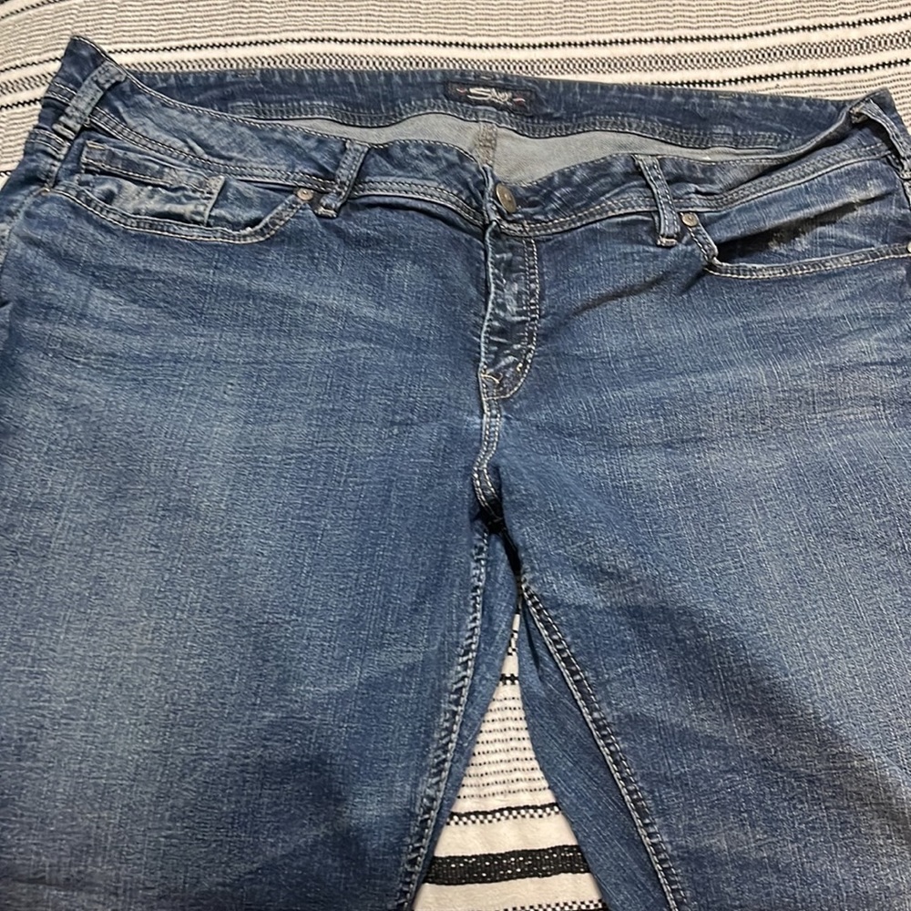 Silver slim boot jeans - Picture 3 of 4